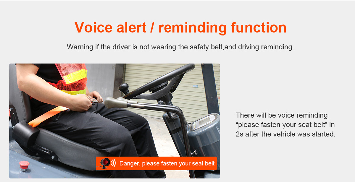 PR-SA600 Forklift Seatbelt Alarm